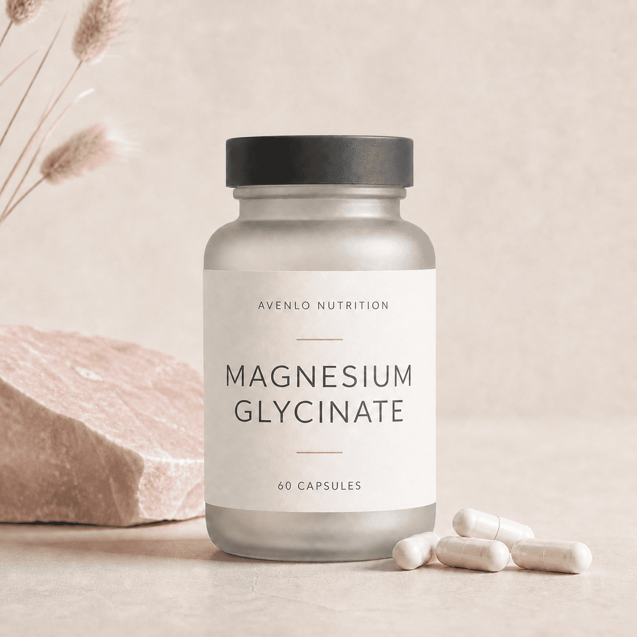 Synthetic product concept render of Magnesium Glycinate